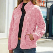 Nikki | Stilvolle Kurze Fleecejacke für einen Trendigen Look