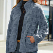 Nikki | Stilvolle Kurze Fleecejacke für einen Trendigen Look