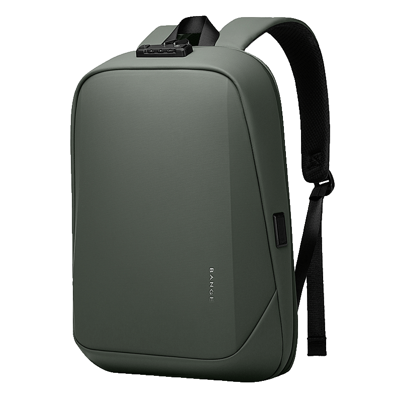 BANGE Anti-Diebstahl-Hartschalen-Rucksack mit TSA-Schloss und USB-Anschluss 10