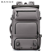 BANGE Multifunktions-Reiserucksack mit abnehmbarem Diebstahlschutz und Schuhfächern 9