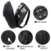 BANGE Neu Kommen Neue business 15,6 zoll Laptop Rucksack Für Männer und frauen 3