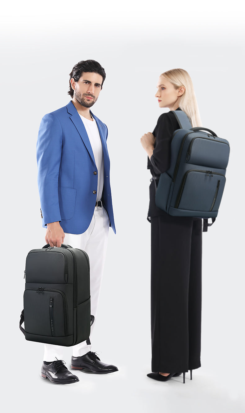 BANGE Neuer organisierter wasserdichter Pendler-Business-Schulrucksack 3