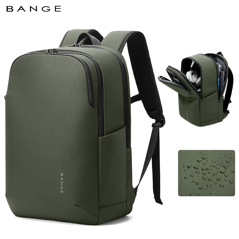 BANGE Urban Stylish Laptop-Rucksack 15,6 Zoll für Business und tägliches Pendeln 11