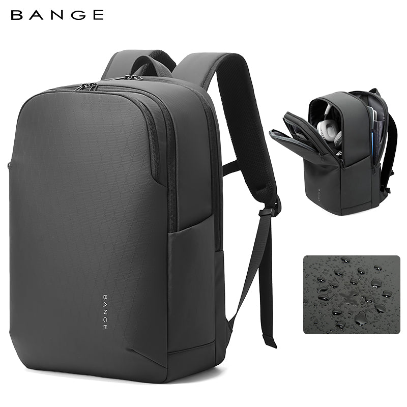 BANGE Urban Stylish Laptop-Rucksack 15,6 Zoll für Business und tägliches Pendeln 9