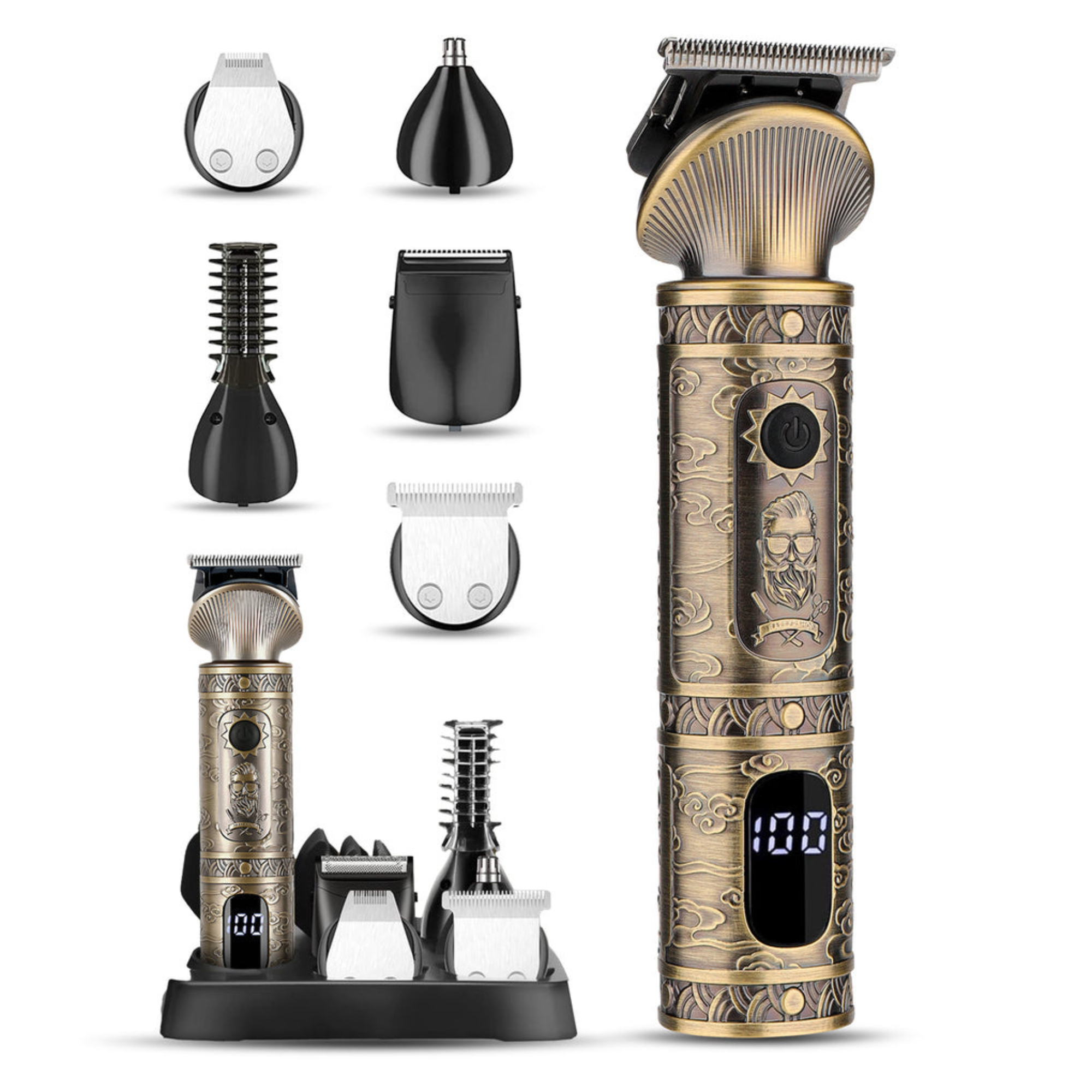 Bartmeister-6-in-1-Trimmer mit Speicherstand 1