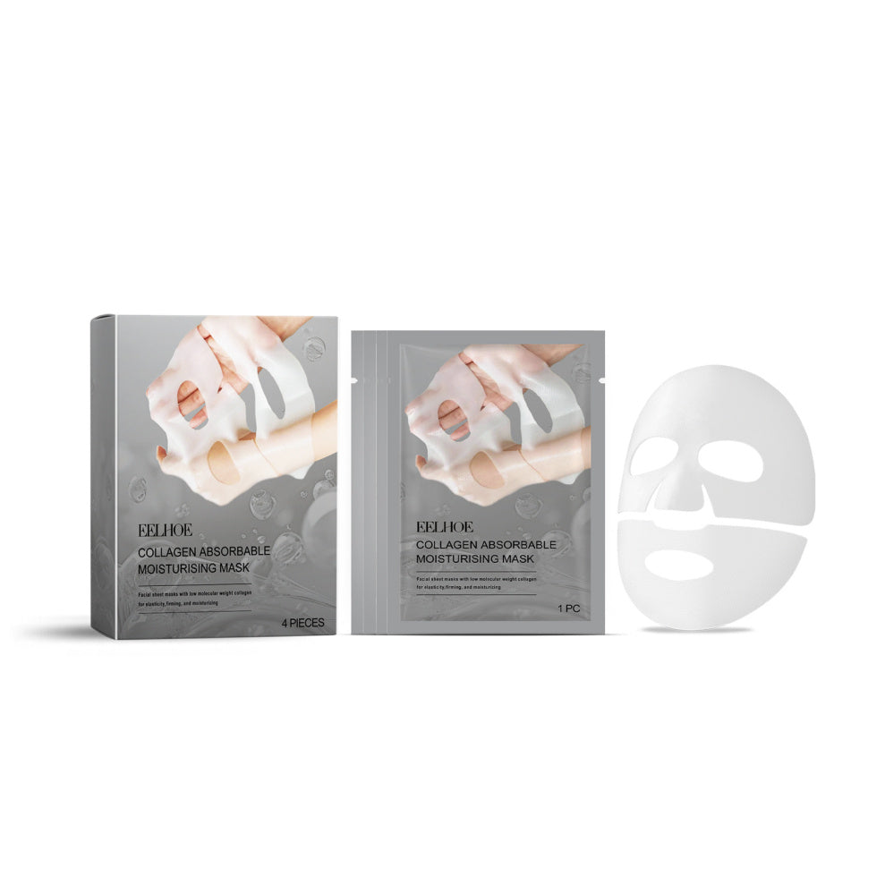Bio Collagen True Deep Mask, Collagen Maske über Nacht, Gesichtspflege Collagen Maske Feuchtigkeitsspendende Anti-Aging Maske 3