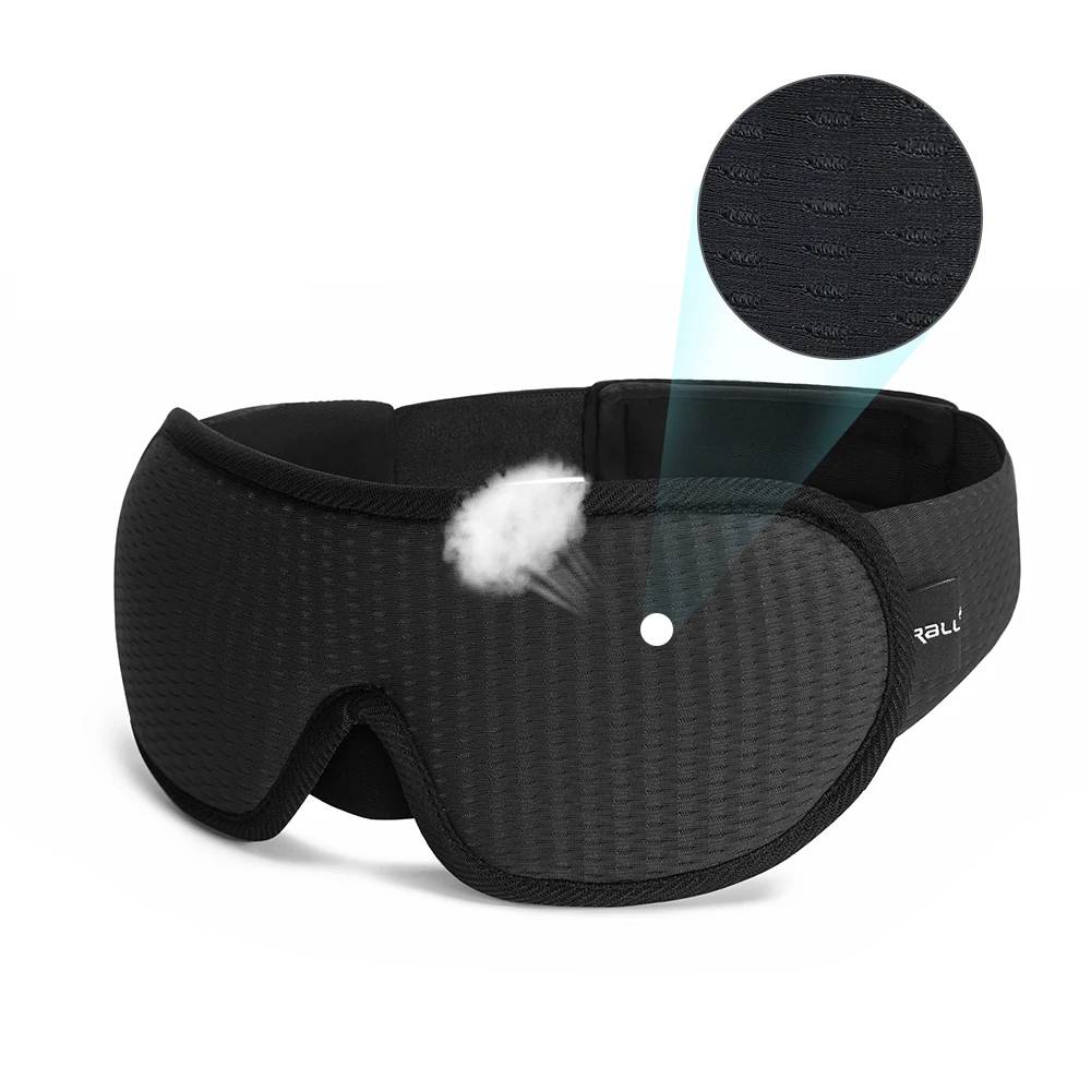 3D Contoured Memory Foam Schlafmaske - beste Augenmaske für die vollständige Dunkelheit-4