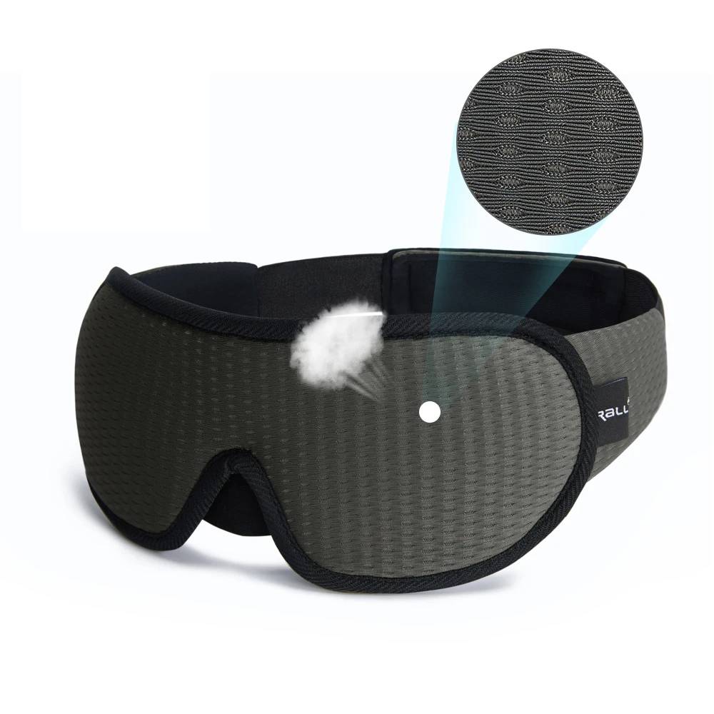 3D Contoured Memory Foam Schlafmaske - beste Augenmaske für die vollständige Dunkelheit-6