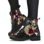 Blumenschädel Winterschuhe 1