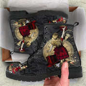 Blumenschädel Winterschuhe 3