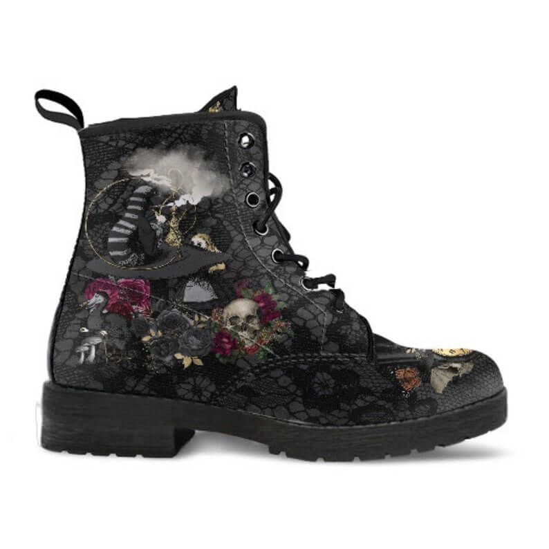 Blumenschädel Winterschuhe 6