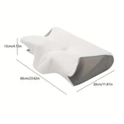 Butterfly Memory Foam Nackenkissen mit Armlehnen für Seiten- und Rückenschläfer 7