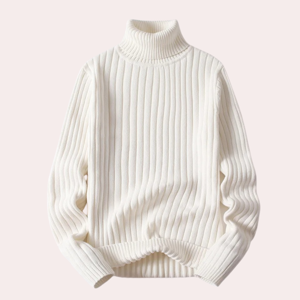 Agnes | Elegant und Bequem Damenpullover mit Rollkragen für den Winter