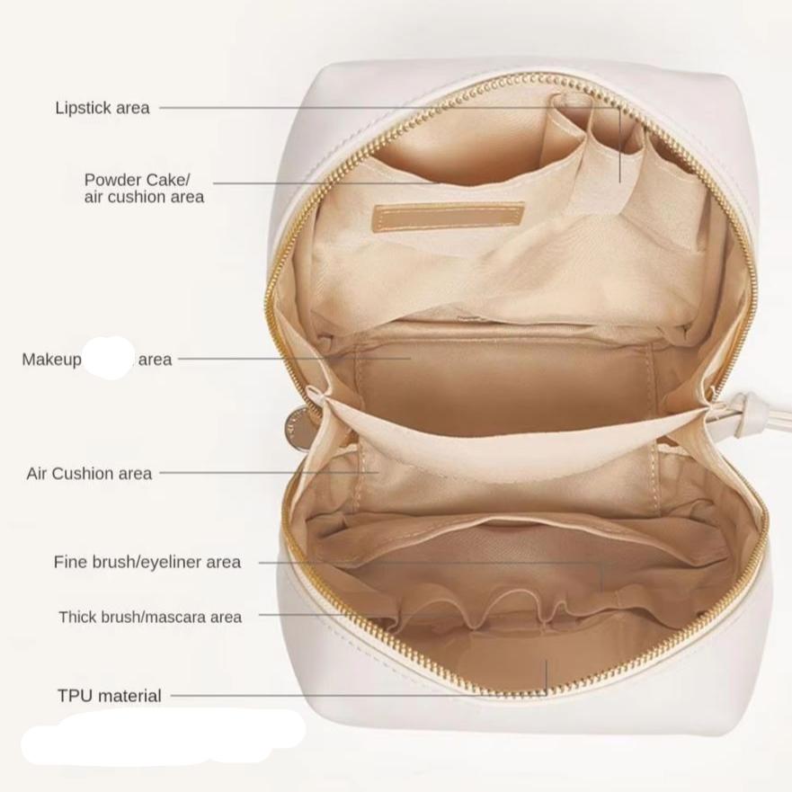 Lily | Geräumige, stilvolle und reisefreundliche Beauty-Essentials Tasche