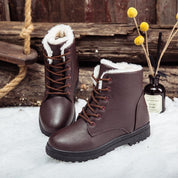 CatuutjeBoots I Lederstiefel mit Futter für Damen 0