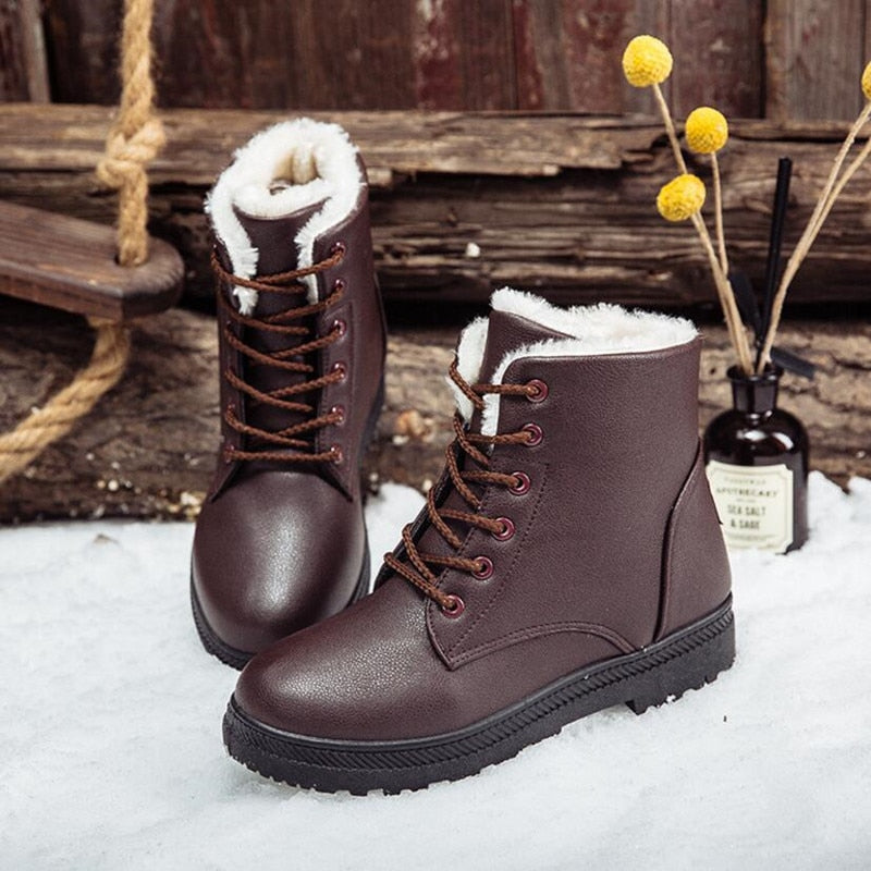 CatuutjeBoots I Lederstiefel mit Futter für Damen 0