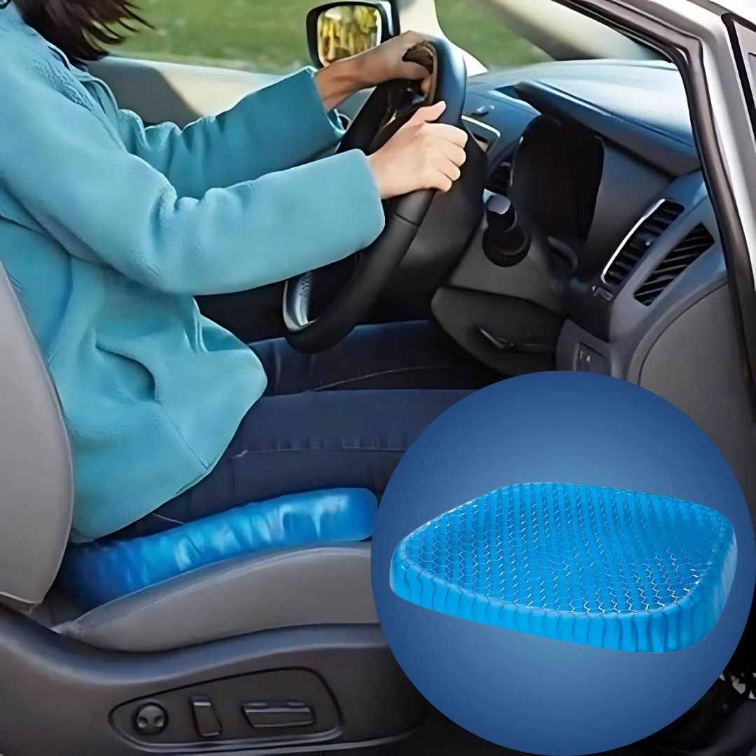 Comfortgel Orthopädische Gelsitzkissen | Druckentlastung - Steißbeinschmerzen - Unterstützung unterer Rücken - für Bürostuhl - Auto - Rollstuhlgebrauch 3