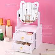 Meowglow - Katzenohr -Make -up -Spiegel mit Aufbewahrung-4