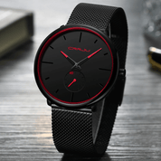 Crjju dünne moderne Männeruhr 4