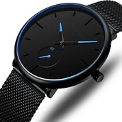 Crjju dünne moderne Männeruhr 6