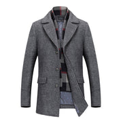 Erwin | Eleganter Herren Wollmantel für den Winter