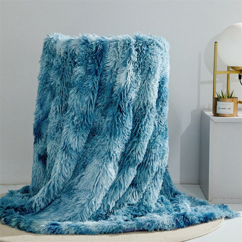 Damen Fleece Decke Kuschelig Weich Atmungsaktiv 2