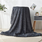Damen Fleece Decke Kuschelig Weich Atmungsaktiv 6