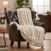 Damen Kuscheldecke Elegant aus Kunstfell für Luxuriösen Komfort und Wärme 7