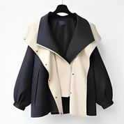 Damen Regenjacke Wasserdicht Stilvoll Polyester 5