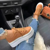 Damen Sneaker – Plateau-Design – Stylisch & Bequem 1