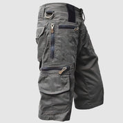  Herren -Frachtshorts - Knielänge - Multipocket -Dienstprogramm - langlebige Baumwollmischung-4