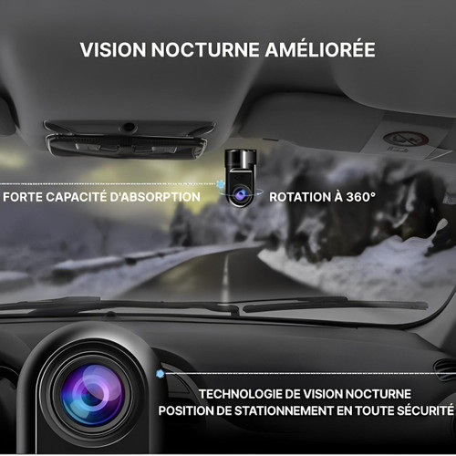 Dashcam Auto Mit Überwachungskamera 2