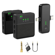 Drahtloses Bluetooth -Lavalier -Reversmikrofon 0