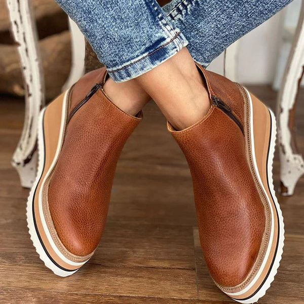 Kai | Bequeme Damenstiefeletten mit niedrigem Schnitt