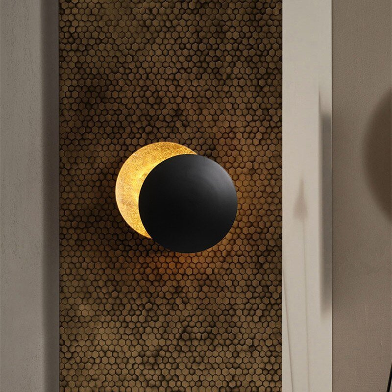 Eclipse | Wandleuchte mit Sonnenfinsternis 4