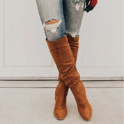 EdithBoots I High Heel Kniestiefel für Damen 2