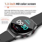 Ein-Klick-Blutzucker | Blutzuckerblutdruck EKG | EKG HRV Herzfrequenzmonitor Health Smart Watch 3
