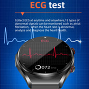 Ein-Klick-Blutzucker | Blutzuckerblutdruck EKG | EKG HRV Herzfrequenzmonitor Health Smart Watch 7