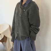 Elanoar – Luxuriöser Kaschmir-Cardigan mit Knöpfen für Damen 3