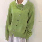 Elanoar – Luxuriöser Kaschmir-Cardigan mit Knöpfen für Damen 5