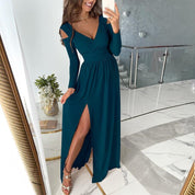 ELORA | Damen Elegantes Langkleid