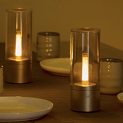 Elvion | Kabellose zylindrische Tischlampe 4