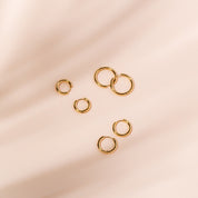 Elva | Zeitlose Silberne Hoops für Damen