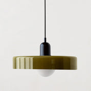 Farbenfrohe Pendelleuchte im Bauhaus-Stil – StiloGlas 12