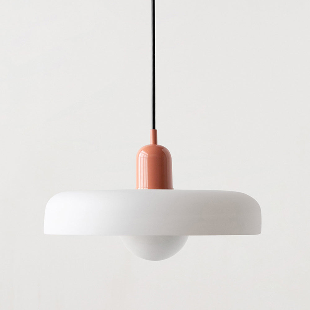 Farbenfrohe Pendelleuchte im Bauhaus-Stil – StiloGlas 13
