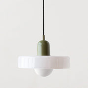 Farbenfrohe Pendelleuchte im Bauhaus-Stil – StiloGlas 26