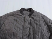 LIESEL | Damen Locker Sitzende Graue Bomberjacke