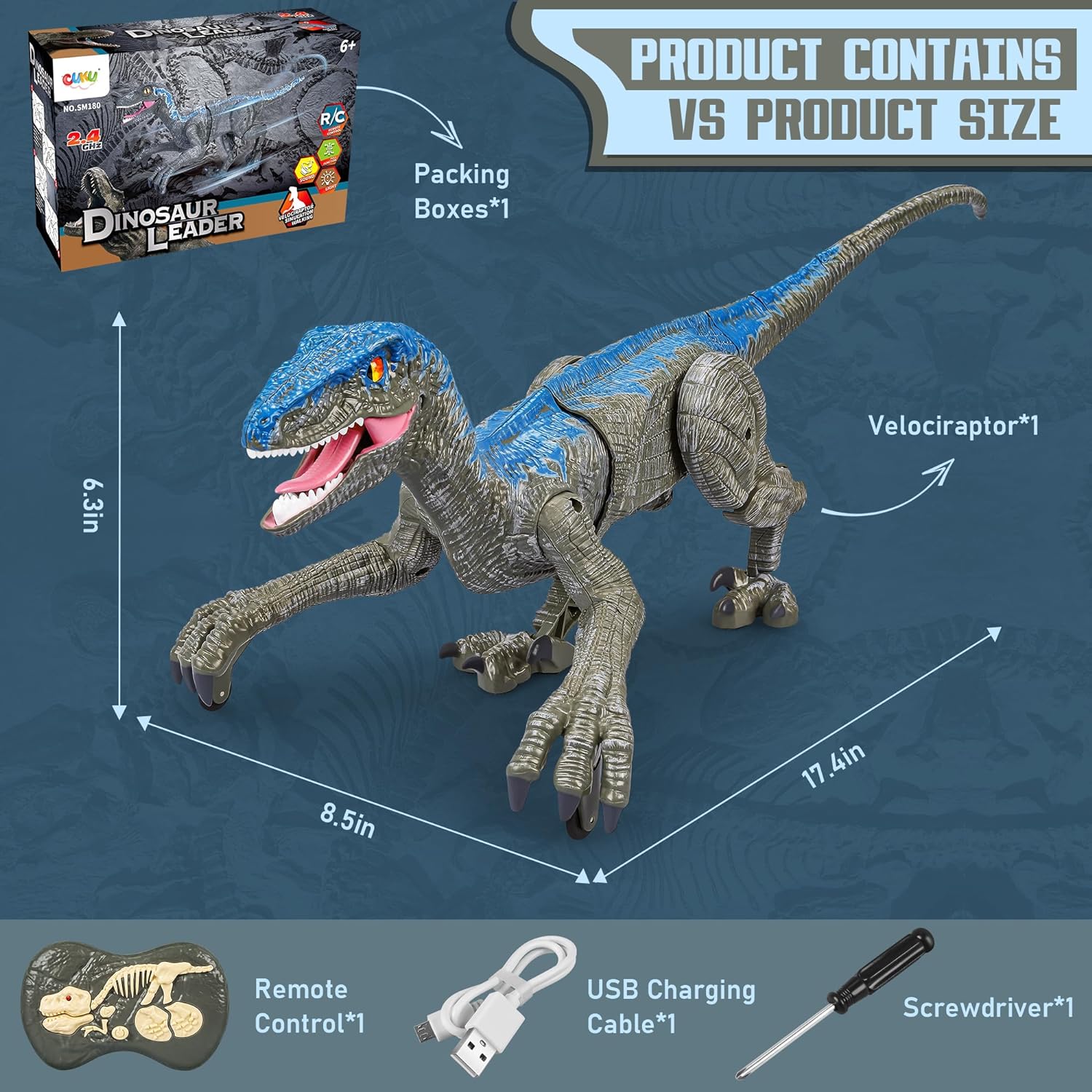 Fernbedienungsdinosaurier 5