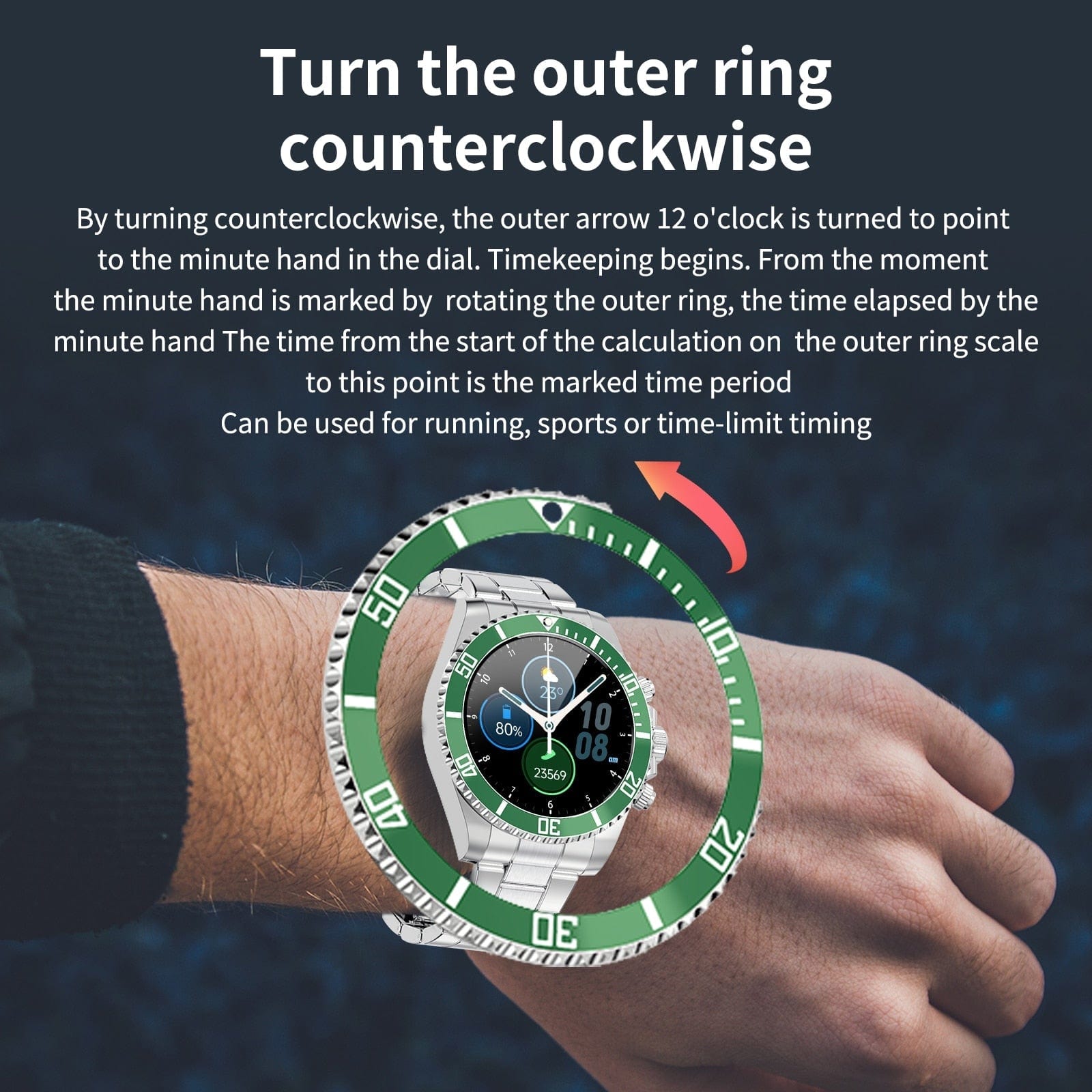 Focalex Multifunktional Bluetooth Smartwatch 6
