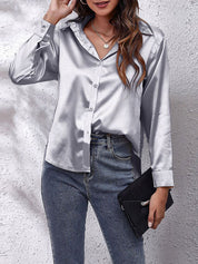 Karen I Classy Langärmelige Bluse für Frauen